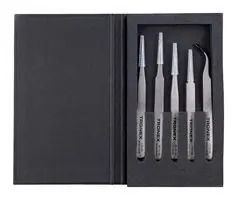 HIGH PRECISION TWEEZER SET, 5PC K5HP-TA-CH