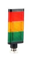 STACK LIGHT, GREEN/RED/YELLOW, 120VAC JTC120-RYG-CD