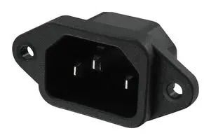 POWER ENTRY, RCPT, 15A, 250VAC, QC 703W-00/03