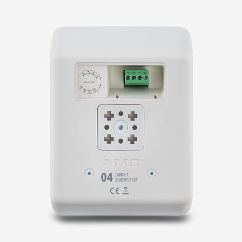 AMC 04 wall mount plastic loudspeaker, white, AMC 4779027627618