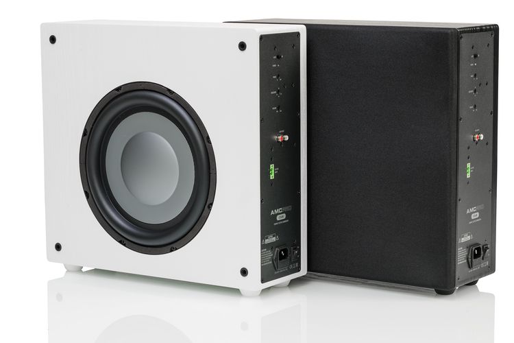 AMC CSUB Compact active subwoofer, white, AMC 4779027628929