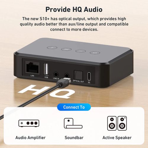 Arylic S10+ Mini Preamp With Wifi &amp; Bluetooth, Rakoit Technology (HK) CO., LTD 4779027629193