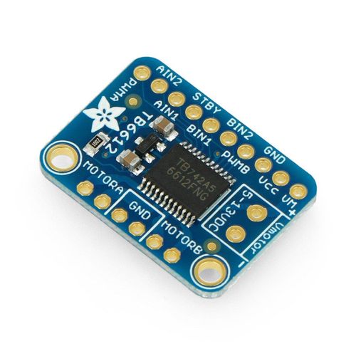 TB6612 - two-channel 13.5V / 1.2A motor driver with connectors - Adafruit 2448 ADA-15916 5904422324995