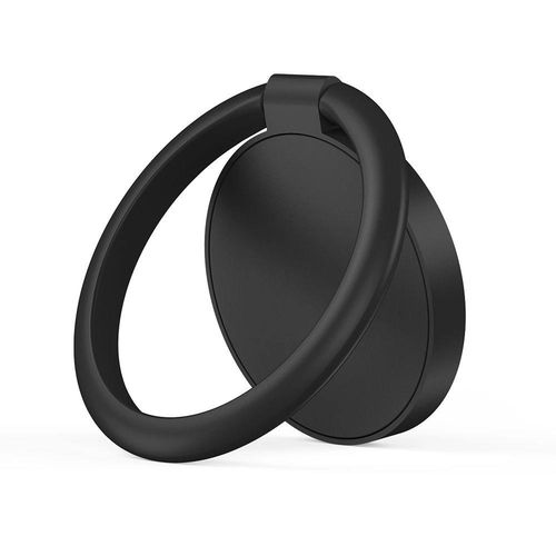 Tech-Protect Magnetic Phone Ring Holder / Ring with Stand Function - Black, Tech-Protect 5906302302611 5906302302611