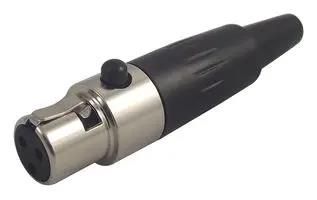 SOCKET, XLR MINI, 3WAY SVP556-TA