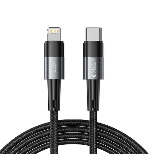 Tech-Protect UltraBoost Lightning / USB-C PD 20W 3A 2m cable - gray, Tech-Protect 5906203699568 5906203699568