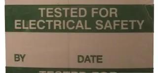 PRE PRINTED LABEL, VINYL, TESTED, PK70 MP009761