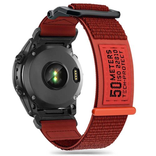 Tech-Protect Scout Strap for Garmin Fenix 3 / 5X / 3HR / 5X Plus / 6X / 6X Pro / 7X - Orange, Tech-Protect 5906203694853 5906203694853