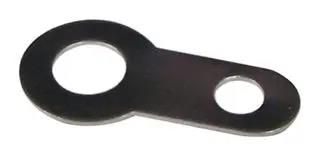 GROUND TERMINAL,BRASS,NP,L=15MM,PK100 D01501