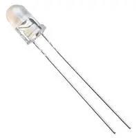 LED, 3MM, ALINGAP, AMBER HLMP-Y701-G0000