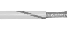 HOOK-UP WIRE, 16AWG, WHT/GRY, 305M 1557 WS001