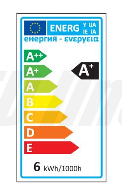 Светодиодная лампа R7s SMD 6W, 220...240V, 500lm, 2700K тёплый белый, 78мм, мини, LED line 248955 5901583248955