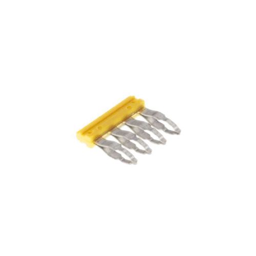 Cross-connector (terminal), Plugged, Number of poles: 4, Pitch in mm: 3.50, Insulated: Yes, 17.5 A, yellow Weidmuller 1754230000 04032248103874