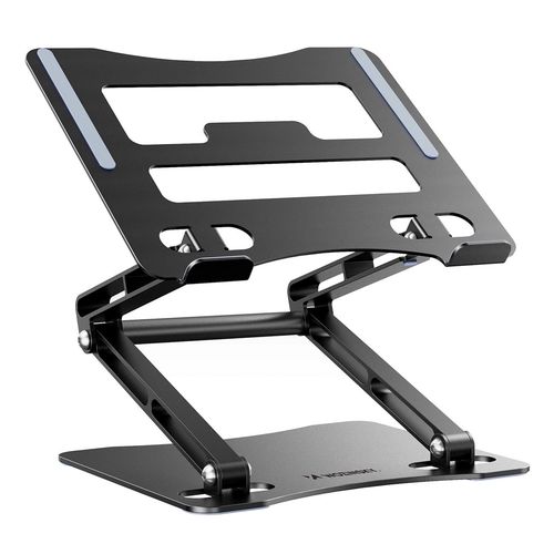 Wozinsky WRS-CPY75DSB Aluminum Laptop Stand with Additional Smartphone Stand - Black, Wozinsky 5907769364624 5907769364624