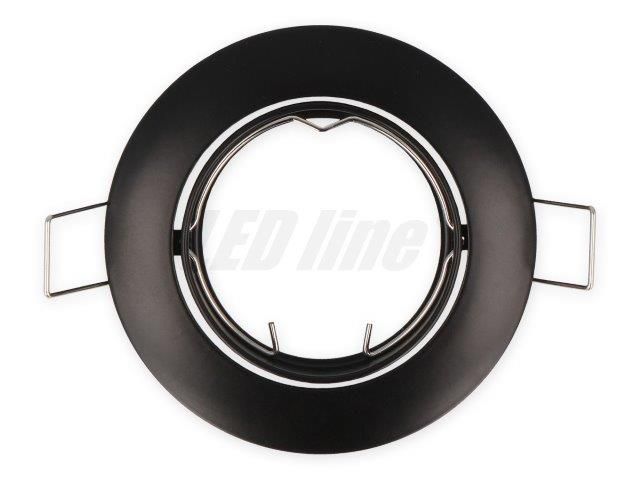 LED line® downlight round adjustable cast black 249259 5901583249259