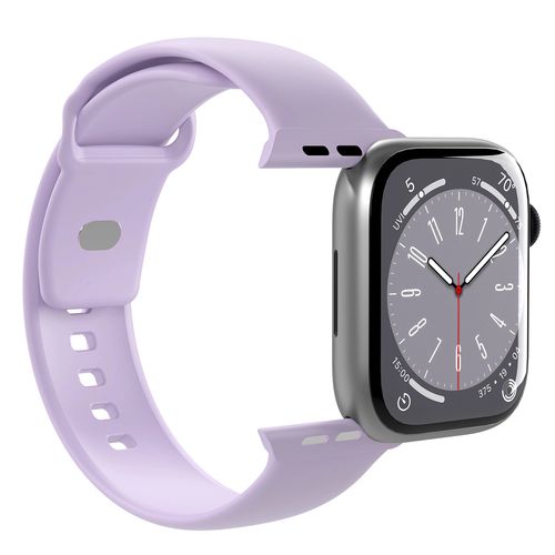Puro Icon Silicone Strap for Apple Watch 42 / 44 / 45 / 49 mm - Lavender (2 pcs.), Puro PUICNAW44LVD PUICNAW44LVD