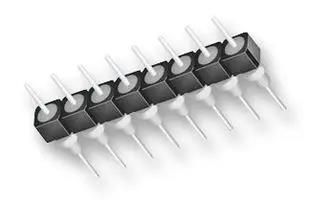 HEADER, 2.54MM, LO PRO, 8 WAY BBL-108-T-F