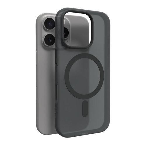 Puro Daylight MagSafe Silicone Case for iPhone 16 - Black, Puro PUIPC1661DAYLBLK