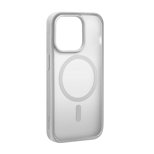 Puro Gradient MagSafe Silicone Case for iPhone 15 Pro - Silver, Puro PUIPC15P61GRADIENTSI