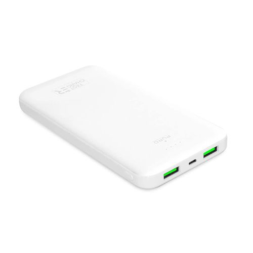 Powerbank Puro White 10000mAh 12W 2xUSB-A + USB-C - white, Puro Elektrik PWFCBB100P2WHI PWFCBB100P2WHI