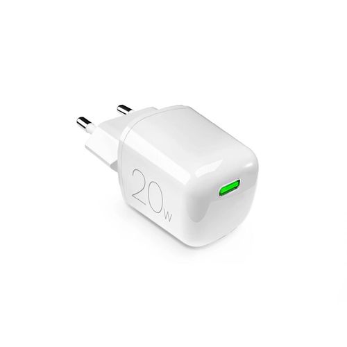 Puro 20W GaN USB-C Wall Charger - White, Puro Elektrik PUFCMTCUSBC20WGWHI PUFCMTCUSBC20WGWHI