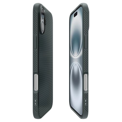 Spigen Liquid Air iPhone 16 Case - Green, Spigen 8809971230919 8809971230919