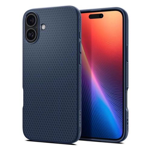 Spigen Liquid Air iPhone 16 Case - Blue, Spigen 8809971230902 8809971230902