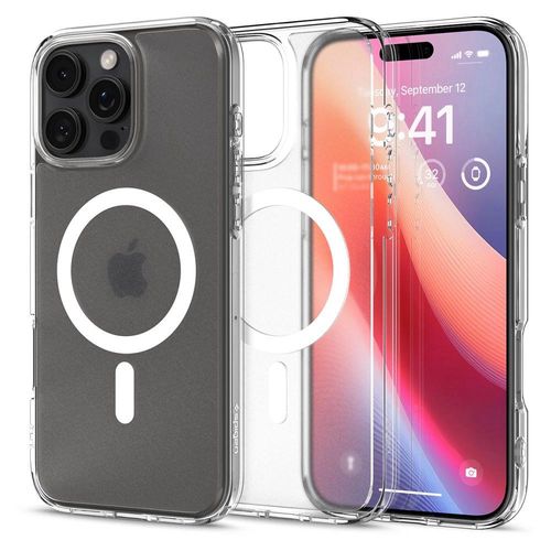 Spigen Ultra Hybrid Mag Case with MagSafe for iPhone 16 Pro - Clear, Spigen 8809971230452 8809971230452