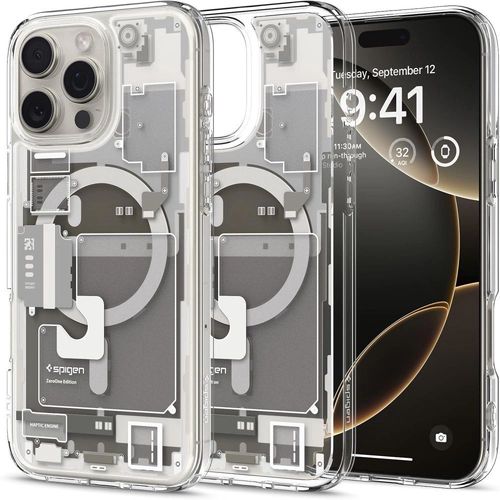 Spigen Ultra Hybrid Mag case with MagSafe Zero One for iPhone 16 Pro Max - titanium, Spigen 8809971232623 8809971232623
