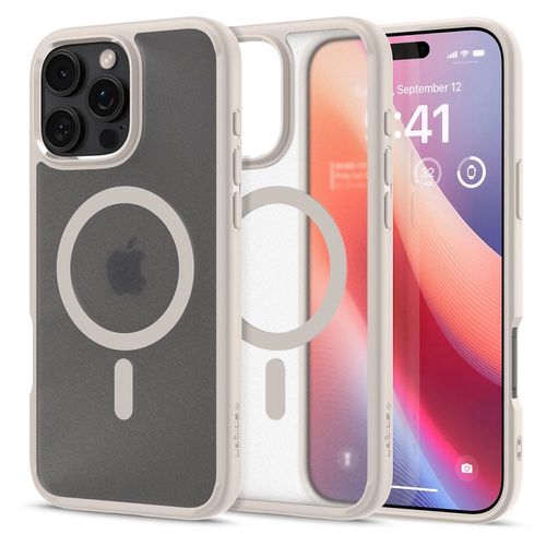 Spigen Ultra Hybrid Mag case with MagSafe for iPhone 16 Pro Max - titanium, Spigen 8809971232630 8809971232630
