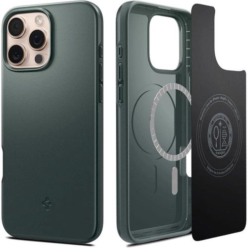 Spigen Thin Fit MagSafe Case for iPhone 16 Pro Max - Green, Spigen 8809971229173 8809971229173