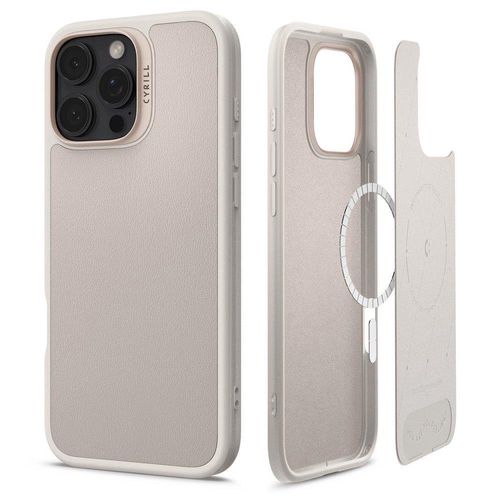 Spigen Cyrill Kajuk MagSafe iPhone 16 Pro Case - Beige, Spigen 8809971232869 8809971232869