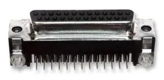RECEPTACLE, D SUB, R/A, PCB, 25WAY 5747846-3