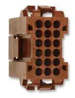 HOUSING, RECEPTACLE, 18WAY, 5 207443-1