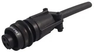PLUG, FREE, 3WAY, SOCKET CONTACTS C90-3106F10SL-3S