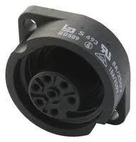 SOCKET, RECEPTACLE, 6WAY+PE 09-4228-00-07