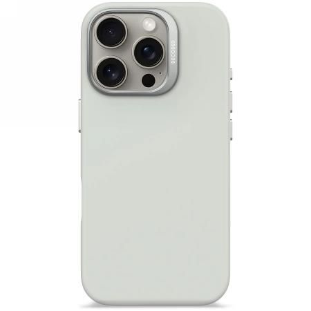 Decoded AntiMicrobial Silicone Backcover with MagSafe for iPhone 16 Pro - Gray, Decoded D25IPO16PBCS9SY D25IPO16PBCS9SY