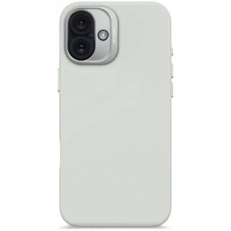 Decoded AntiMicrobial Silicone Backcover with MagSafe for iPhone 16 Plus - Gray, Decoded D25IPO16PLBCS9SY D25IPO16PLBCS9SY