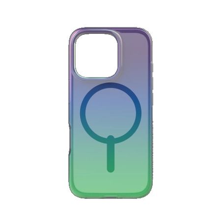 ZAGG Milan Snap Case with MagSafe for iPhone 16 Pro - Green/Purple, Zagg 702315116 702315116