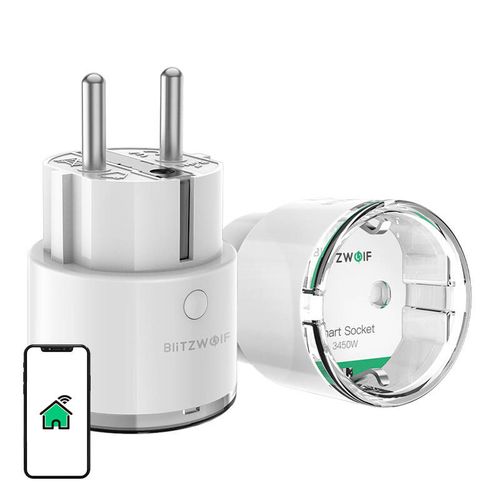 Smart Socket BlitzWolf BW-SHP6 Pro WIFI, (EU) 3450W, BlitzWolf BW-SHP6 Pro