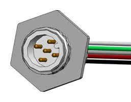 SENSOR CORD, 5P M12 PLUG-FREE END, 12" MPM12A05I12CF02.