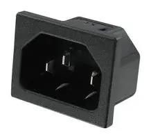 POWER ENTRY, INLET, 15A, 250VAC, QC 701W-15/31