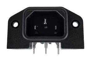 CONNECTOR, POWER ENTRY, RECEPTACLE, 15A 703W-00/54