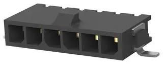 WTB CONN, HEADER, 6POS, 1ROW, 3MM 2-1445100-6