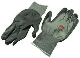 GLOVE, KNIT WRIST, XL, GREY, NYLON CGXL-GU