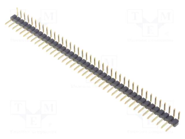 Connector: pin strips; pin header; male; PIN: 40; angled 90°; 2mm ADAM TECH 2PH1R-40-UA