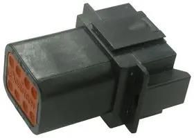 RECEPTACLE, DT, THIN WALL, 8WAY, PIN DT04-08PA-CE02