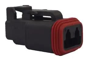 PLUG, DT, THIN WALL, 4 WAY, SOCKET DT064S-CE06