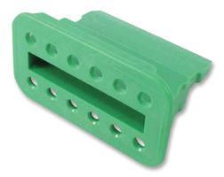 WEDGELOCK, FOR DT PLUGS, GREEN, 12WAY W12S-P012