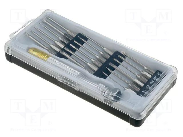 Kit: screwdrivers; bag; hex key,Phillips,Pozidriv®,slot,Torx® DONAU ELEKTRONIK D-MBS18